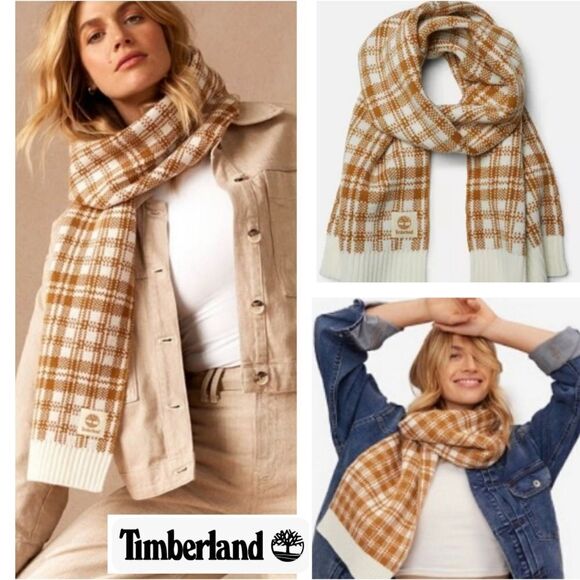 Timberland Plaid Scarf - Picture 12 of 12